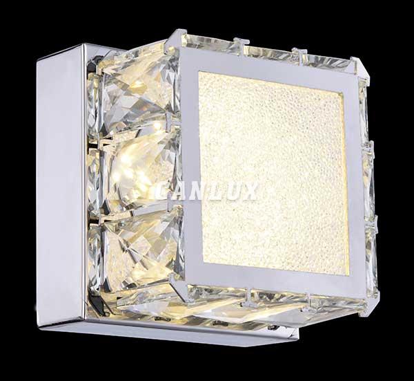 Square shape LED 8W wall lamp