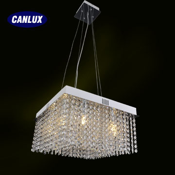 Replaceable LED G9 bulbs modern crystal pendant lamp lightings