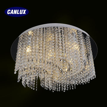 Replaceable LED G9 bulbs crystal ceiling lightings 